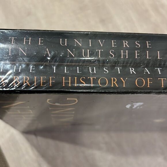 Stephen Hawking Deluxe Two Piece Book Set -  New and Sealed - Picture 3 of 6